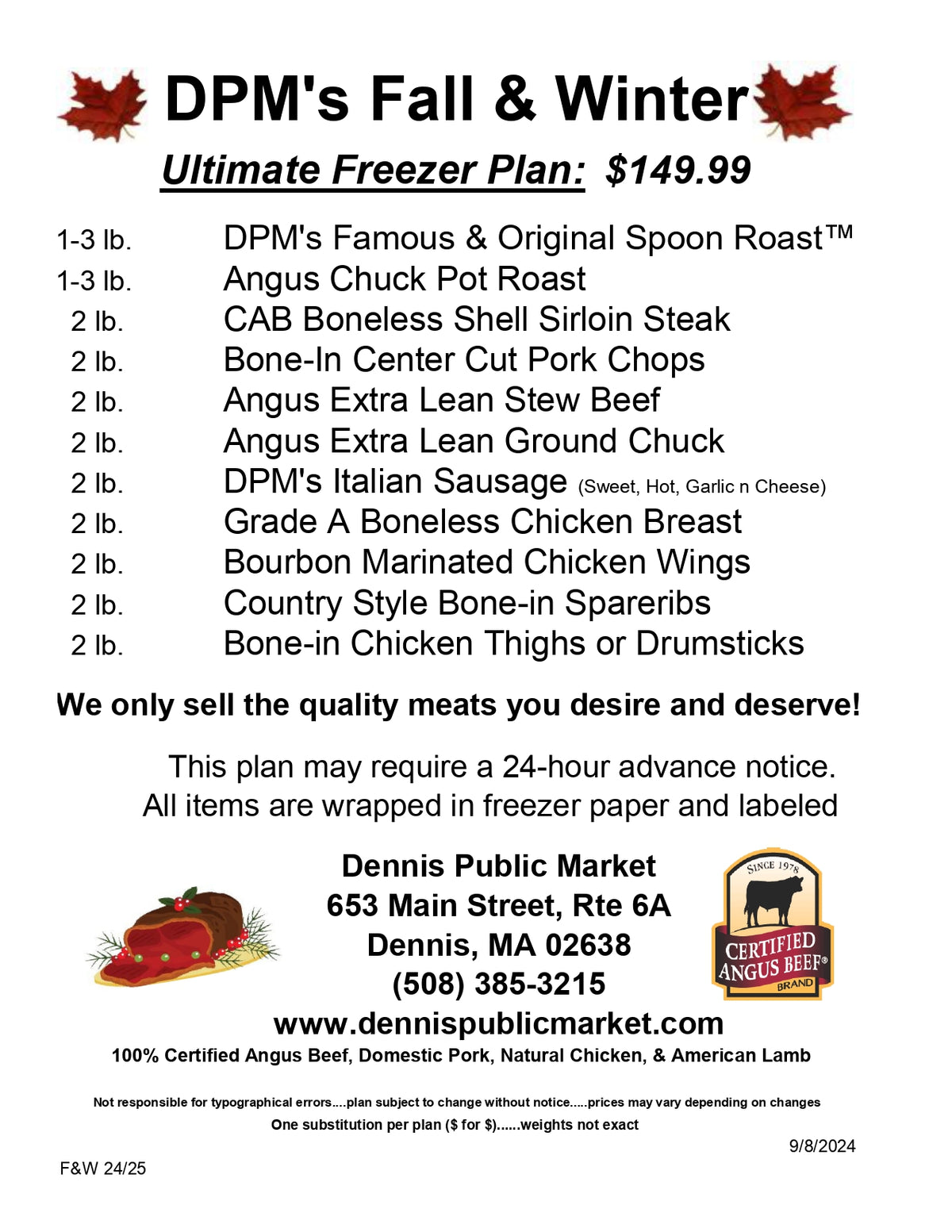 Weekly Ads & Holiday Flyers – Dennis Public Market