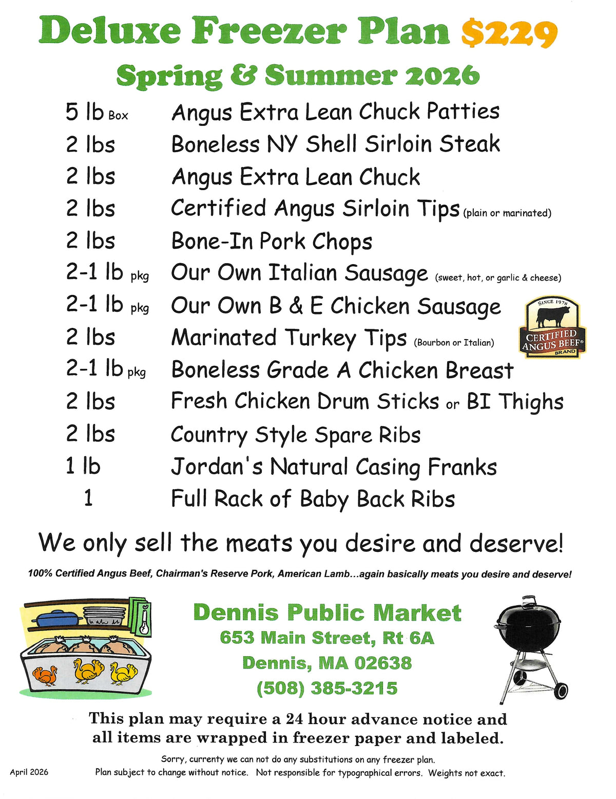 Weekly Ads & Holiday Flyers – Dennis Public Market